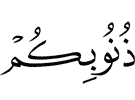 your sins,