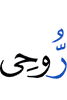 My spirit,