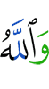 And Allah