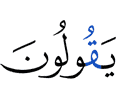 (to) say,