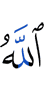 Then Allah sent down