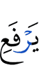 Allah will raise
